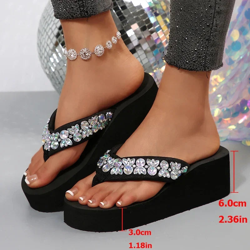Wedges Slippers Lightweight - Piña Colada