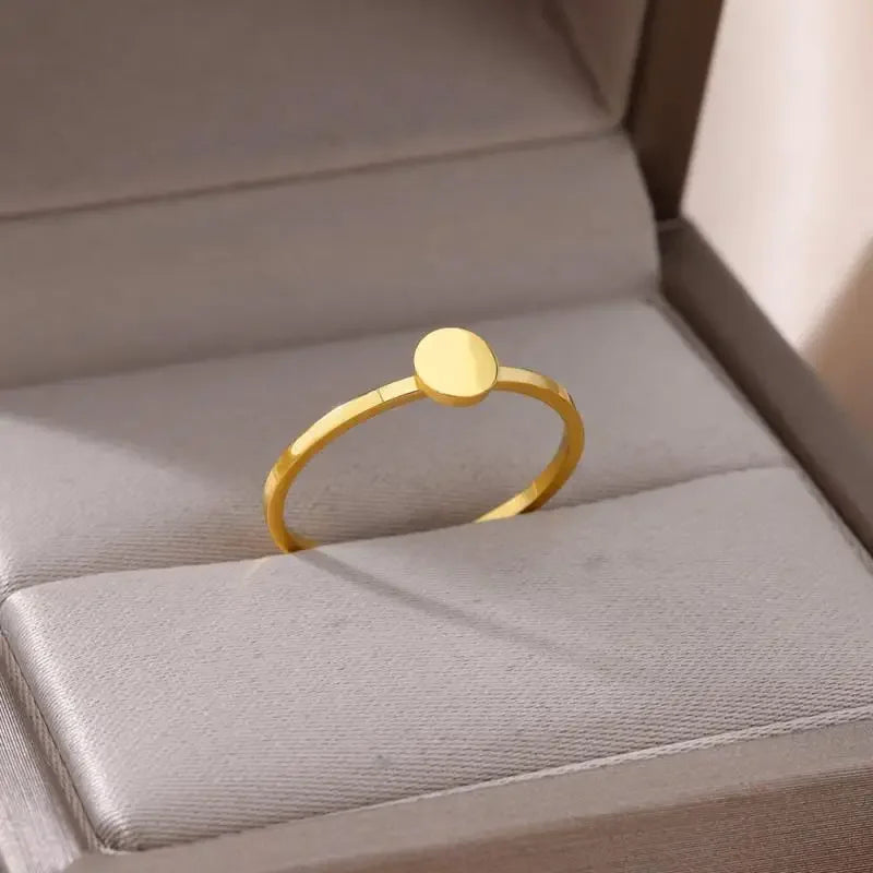 Stainless Steel Rings Aesthetic - Piña Colada