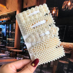Flower Pearl Hair Clip - Piña Colada