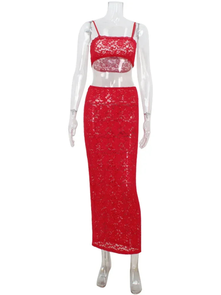 Lace Sets Beach Style - Piña Colada