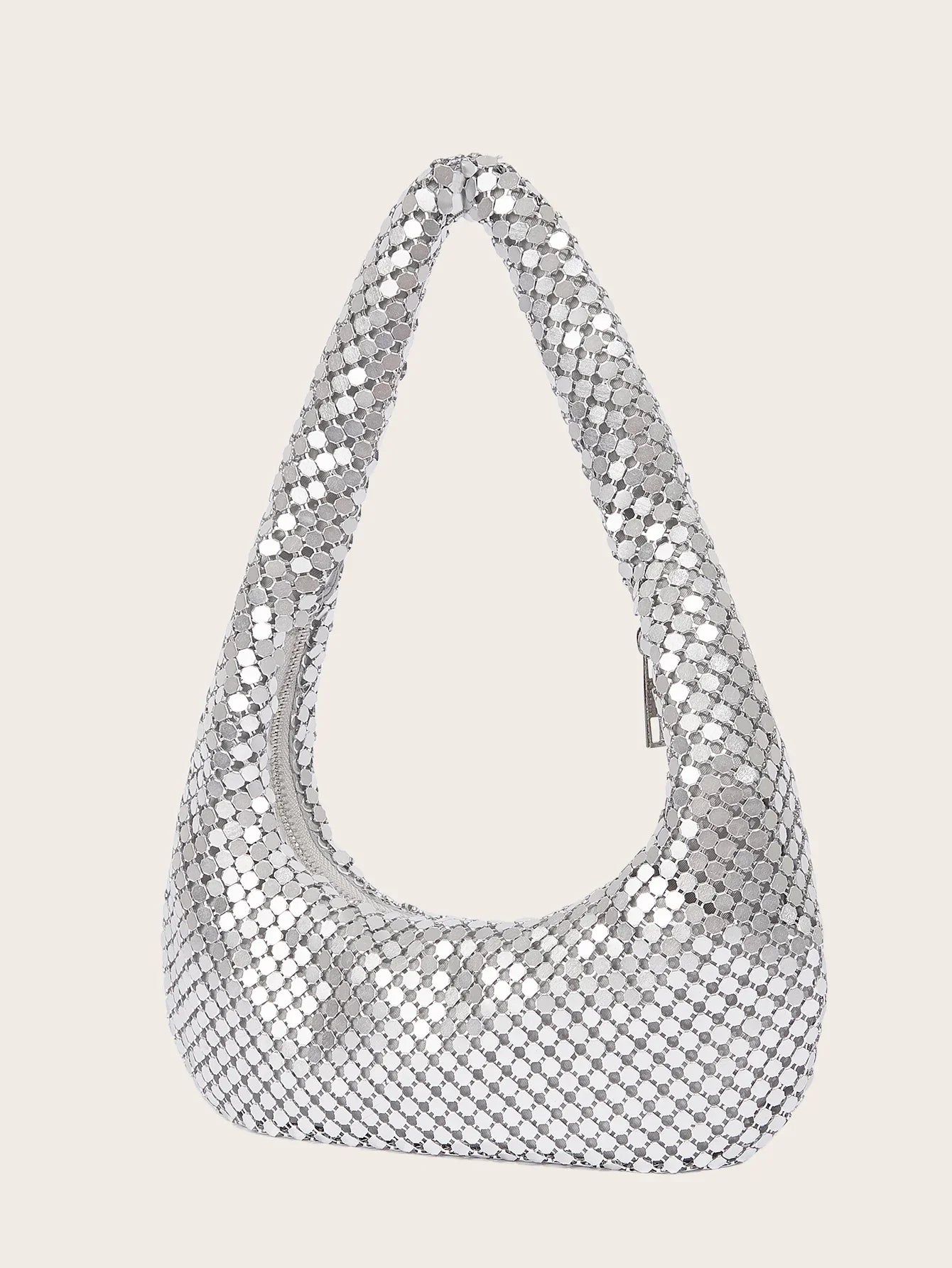 Metallic Sequin Boho Bag - Piña Colada