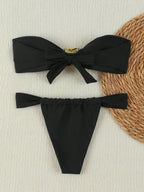 Bikini Set - Brazilian Thong - Piña Colada