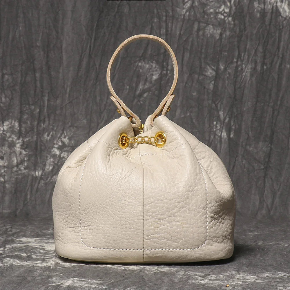 Handbag Genuine Leather - Piña Colada