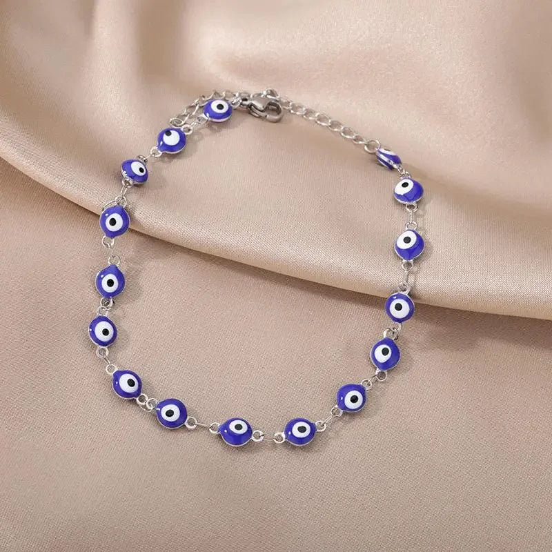 Stainless Steel Gold-Plated Anklet for Women - Piña Colada