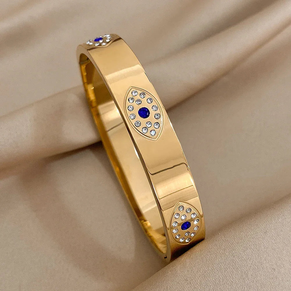 Evil Eye Bracelet Stainless Steel - Piña Colada