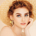 Cocktail Earrings - Piña Colada