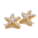 Star Pearl Statement Ring