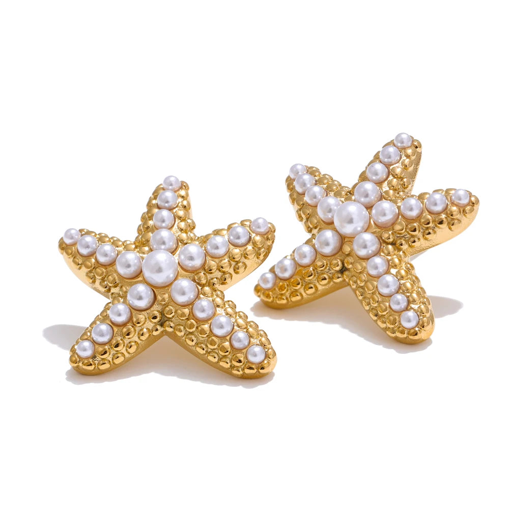Star Pearl Statement Ring
