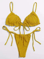 Swimsuit Pit Stripe - Piña Colada