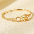 Stainless Steel Golden Bracelet - Piña Colada
