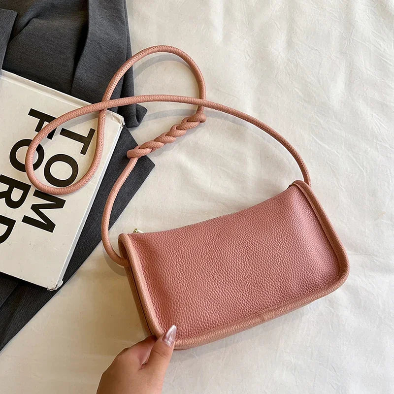 Leather Crossbody Bags - Piña Colada