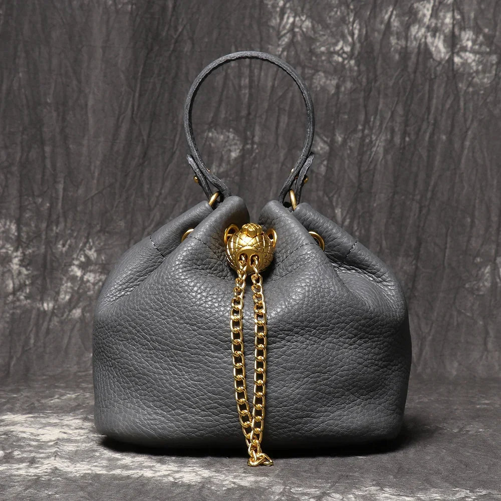 Handbag Genuine Leather - Piña Colada
