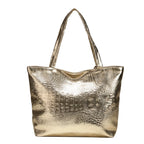 Shoulder Bags Crocodile - Piña Colada
