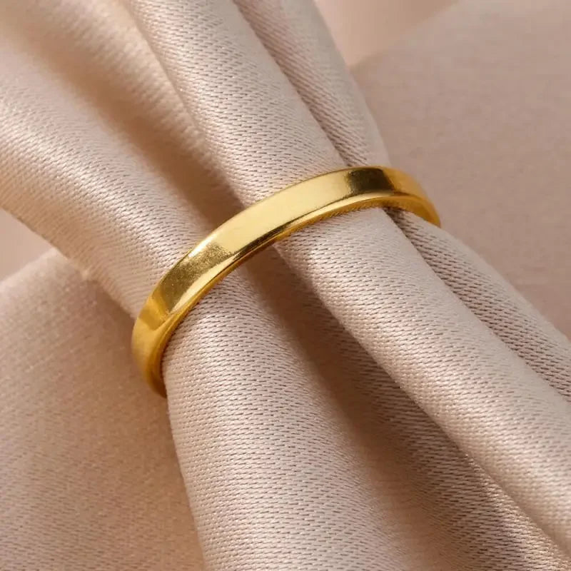 Stainless Steel Rings Aesthetic - Piña Colada