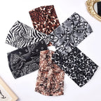 Leopard Print Headbands - Piña Colada