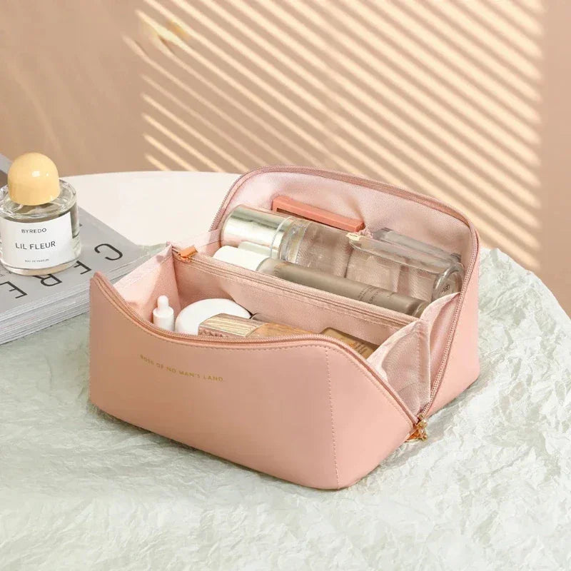 Cosmetic Bag – Waterproof Travel Organizer with Zipper - Piña Colada