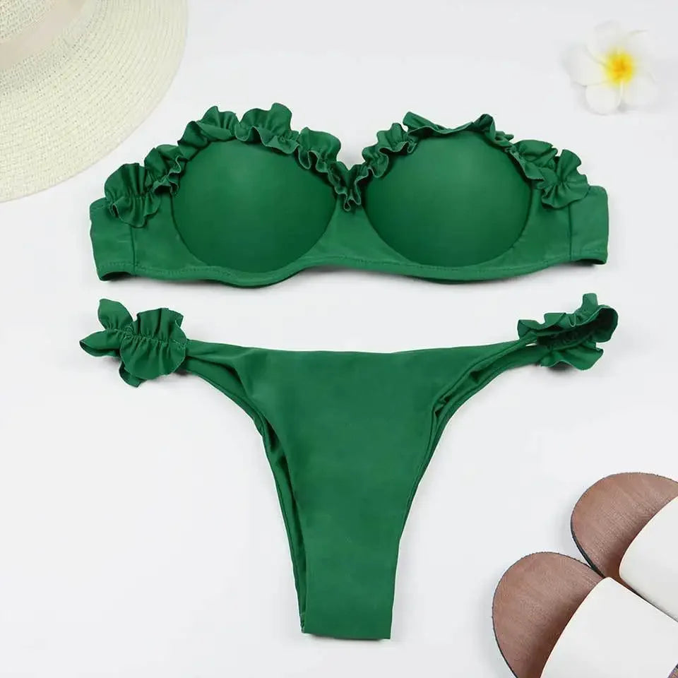 Swimsuit Chic Ruffles
