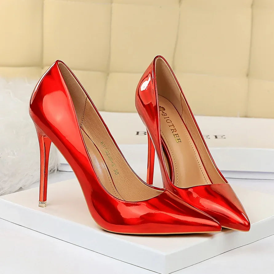 10.5cm High Heels Pumps - Piña Colada