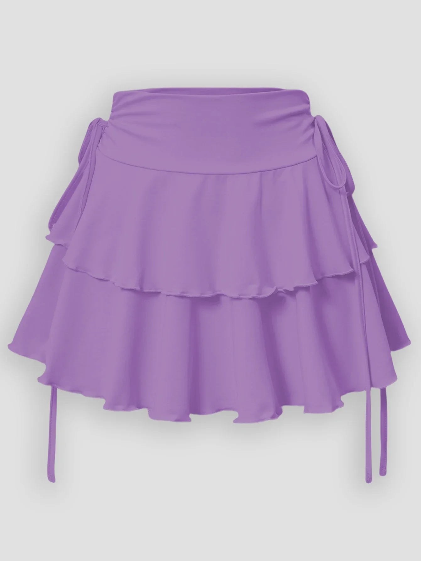 Solid Color Skirt High Waist - Piña Colada