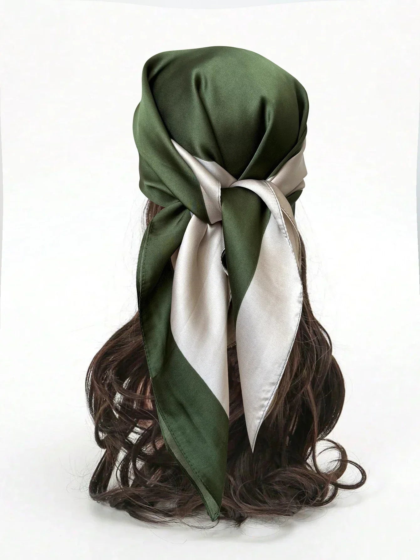 Silk Square Scarf Spring - Piña Colada