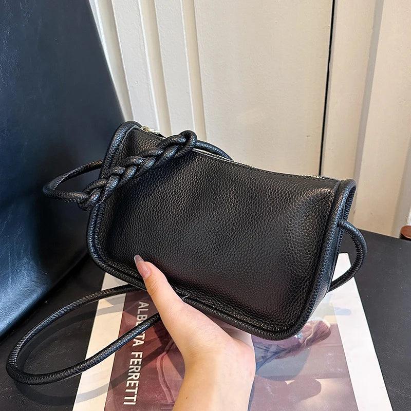 Leather Crossbody Bags - Piña Colada