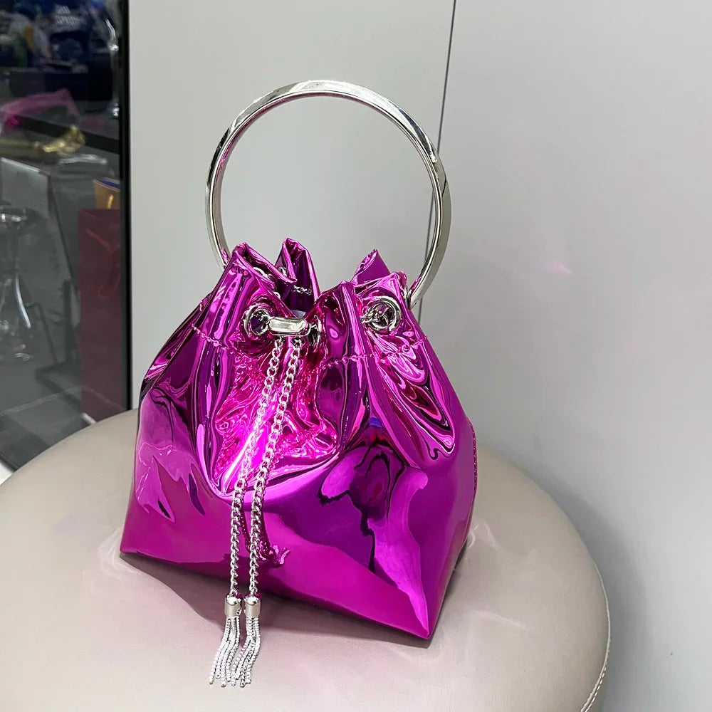 Evening clutch Bag Bucket - Piña Colada