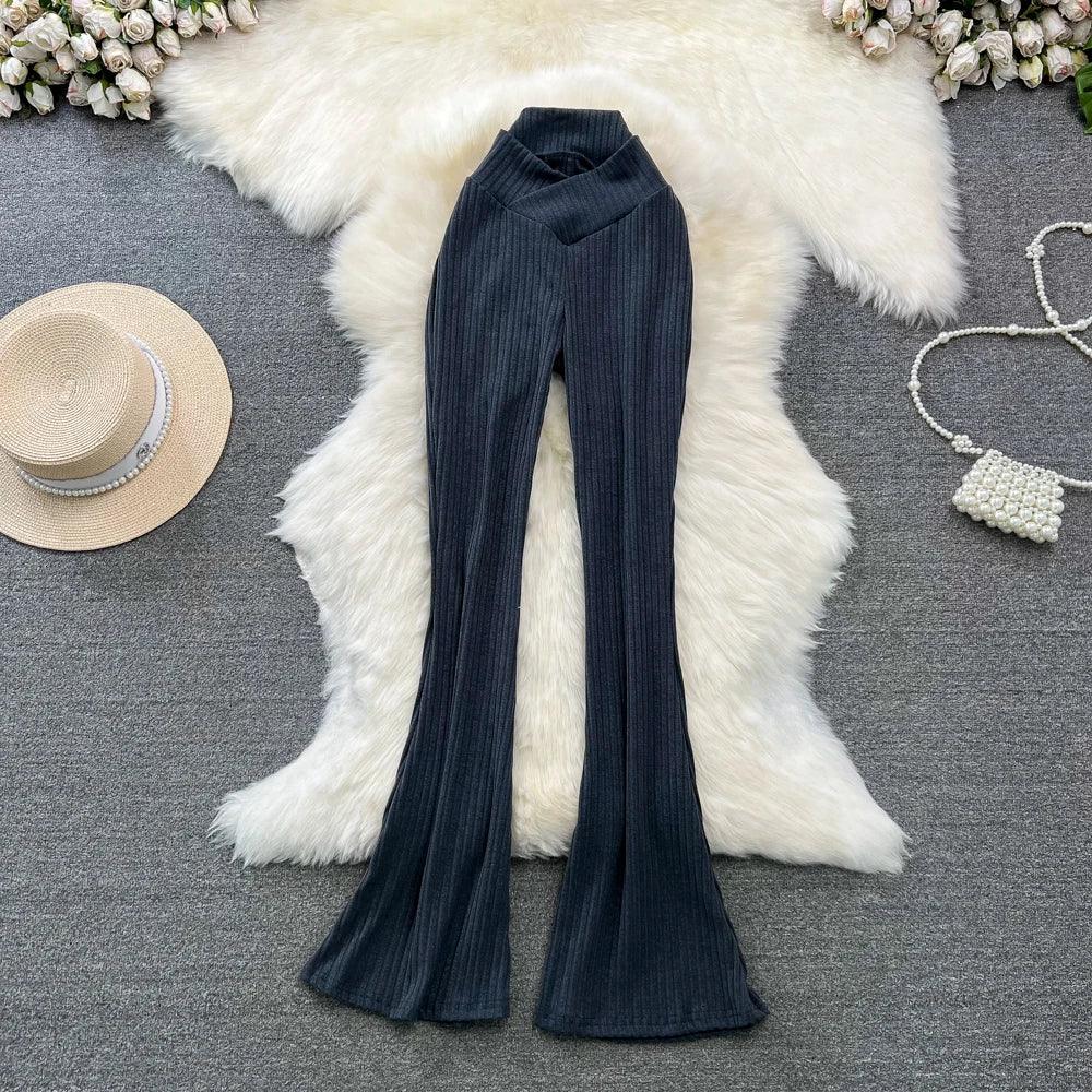 High Waist Pants - Piña Colada