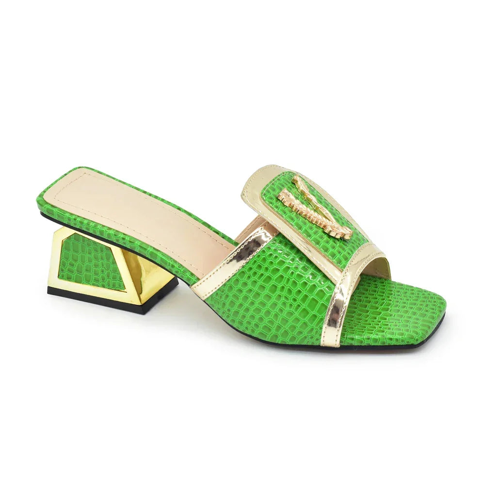 Open Toe Sandals Luxury - Piña Colada