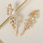 Clear Crystal Hair Pins - Piña Colada