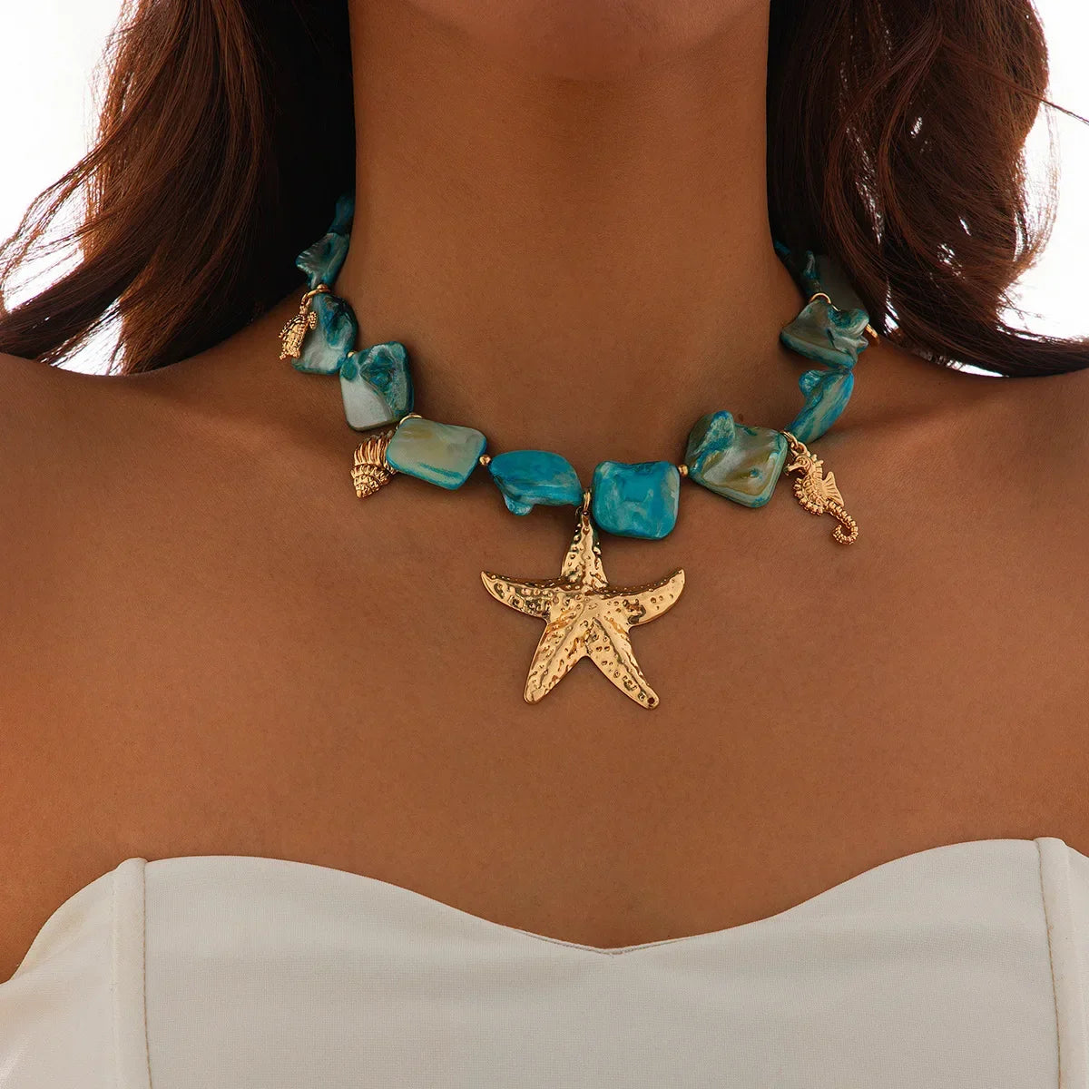 Boho Sea Pendant - Piña Colada