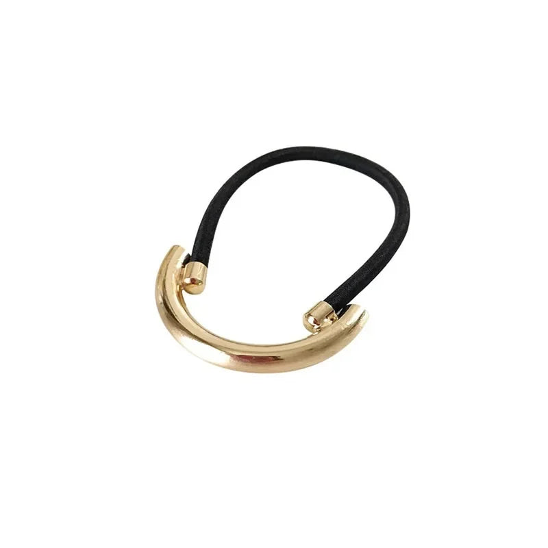 Metal Irregular Double-Layer Hair Bands - Piña Colada