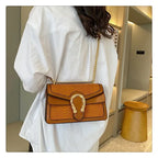 Gold Chain Crossbody Bag - Piña Colada