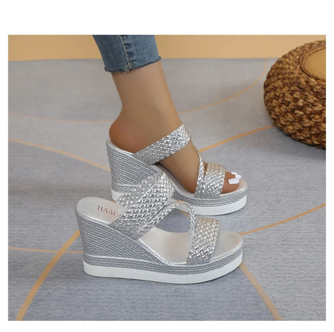Women Sandals Comfortable Wedges Casual - Piña Colada
