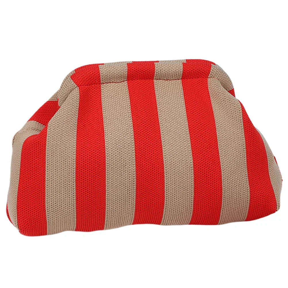 Clutch Bag Striped Color - Piña Colada