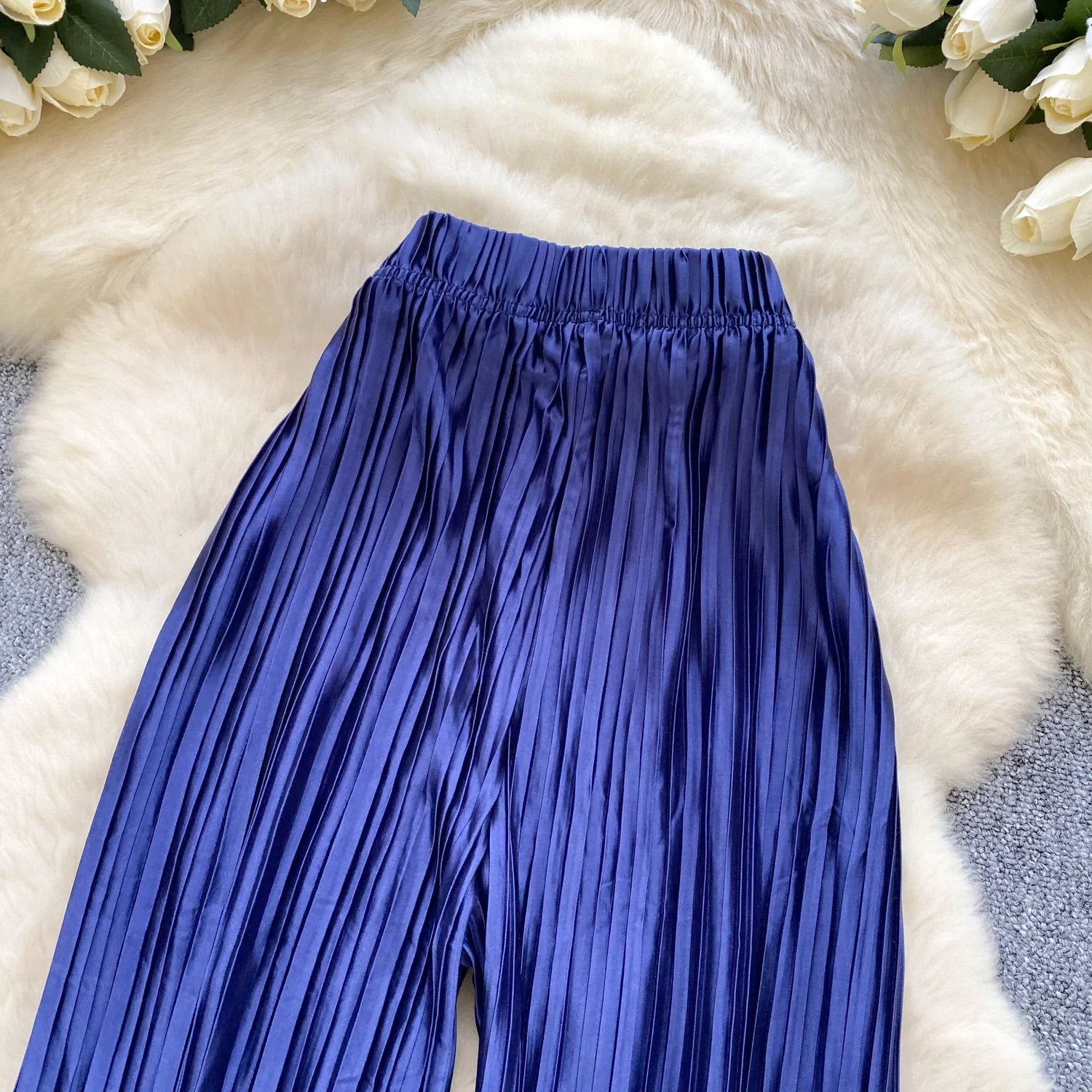 Summer Casual Pants Women High Waist - Piña Colada