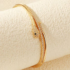 Stainless Steel Golden Bracelet - Piña Colada