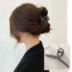Metal Geometric Hair Claws - Piña Colada