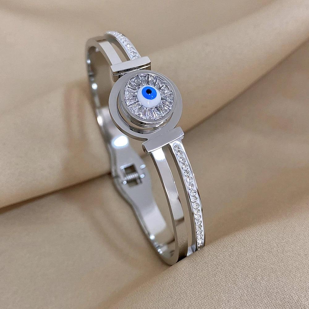 Evil Eye Bracelet Stainless Steel - Piña Colada