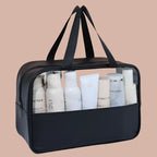 Portable Travel cosmetic bag Transparent - Piña Colada