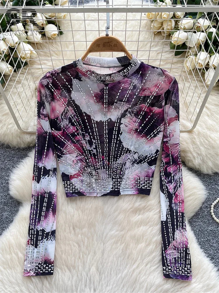 Long Sleeves O Neck Shirts - Piña Colada