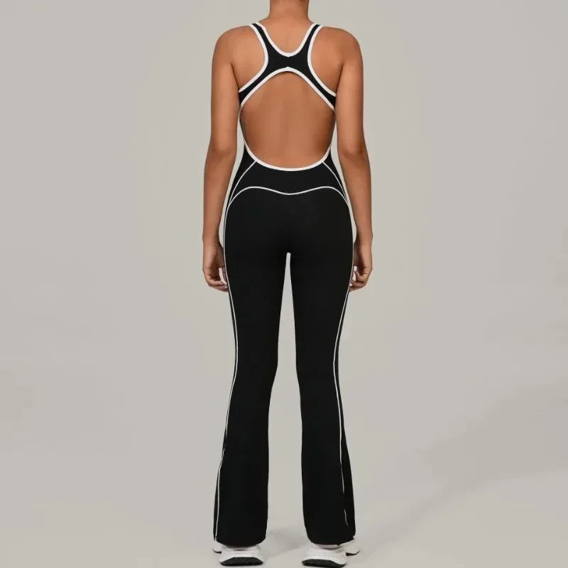 Seamless Sleeveless Sports Top for Women – Quick-Dry, Breathable, 4-Way Stretch - Piña Colada