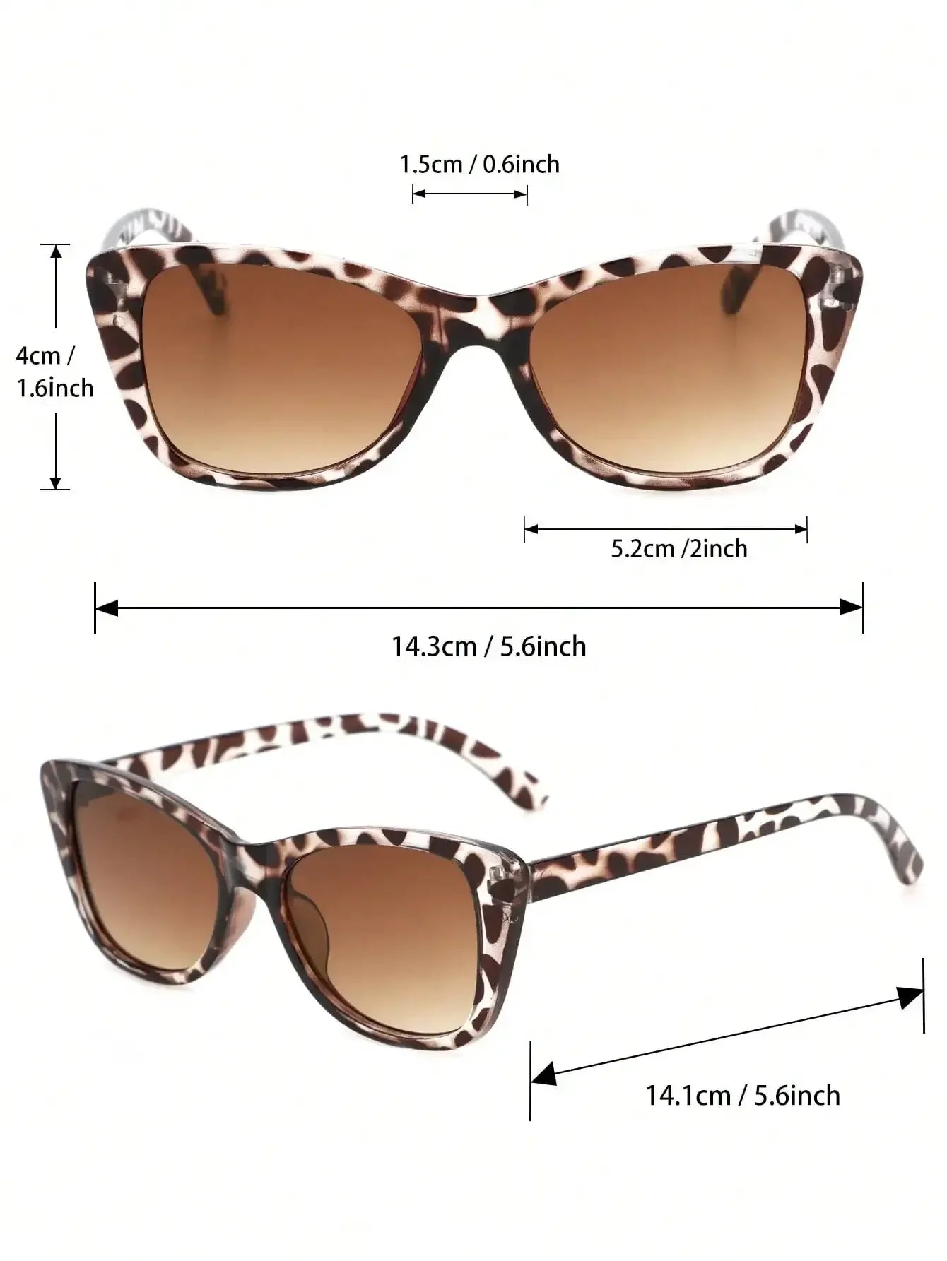 Sunglasses for Women – UV400 Protection, Retro Street Style - Piña Colada