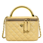 Diamond Grid Single Shoulder - Piña Colada