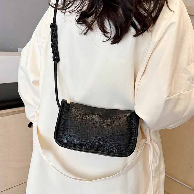 Leather Crossbody Bags - Piña Colada