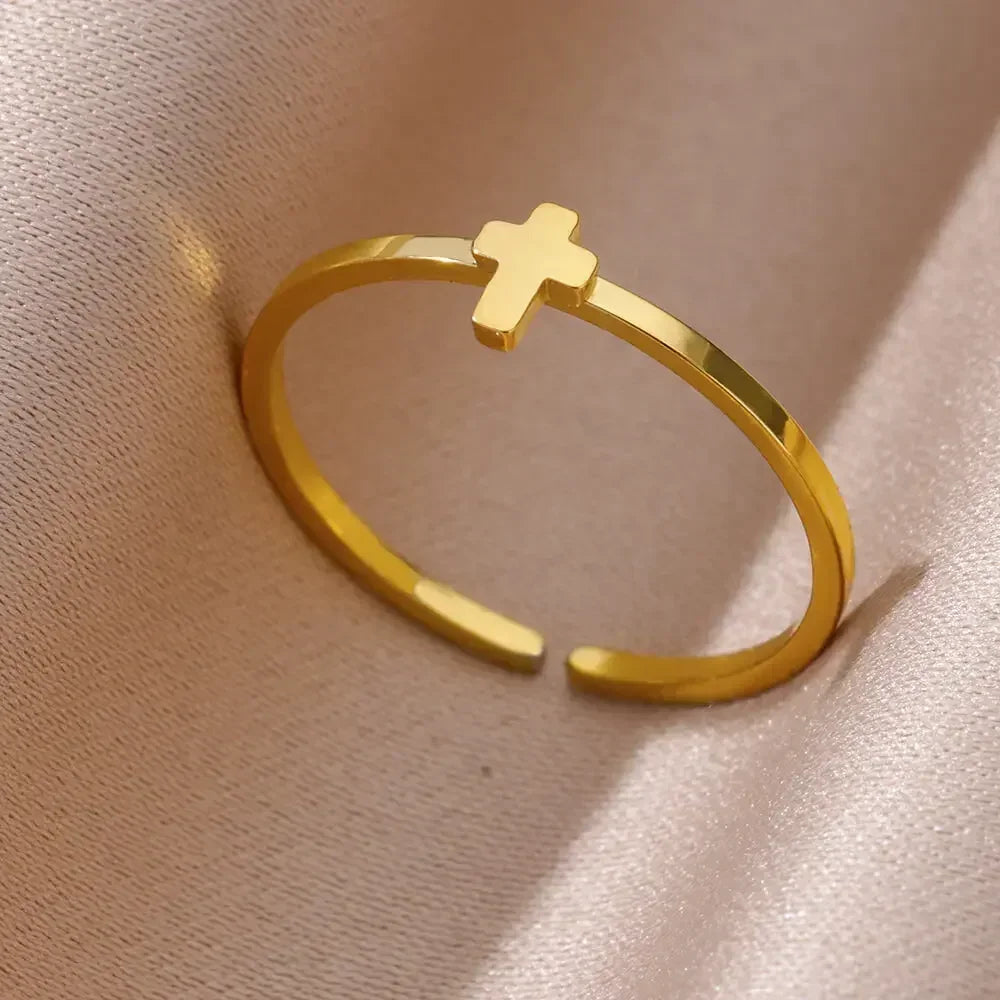 Stainless Steel Rings Aesthetic - Piña Colada