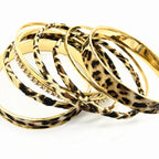 Leopard Print Sterling Silver Miss - Piña Colada