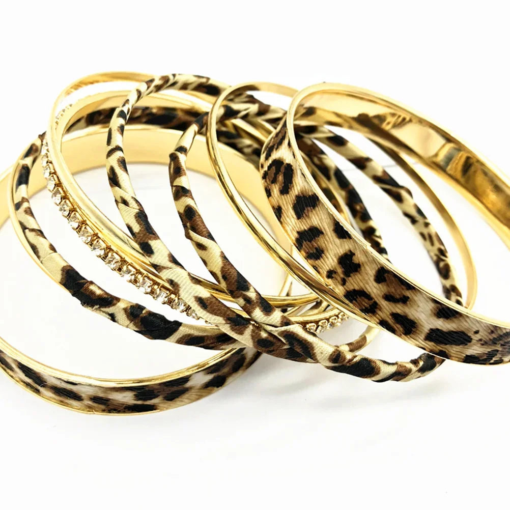 Leopard Print Sterling Silver Miss - Piña Colada