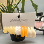 10pcs Earrings Hoops - Piña Colada