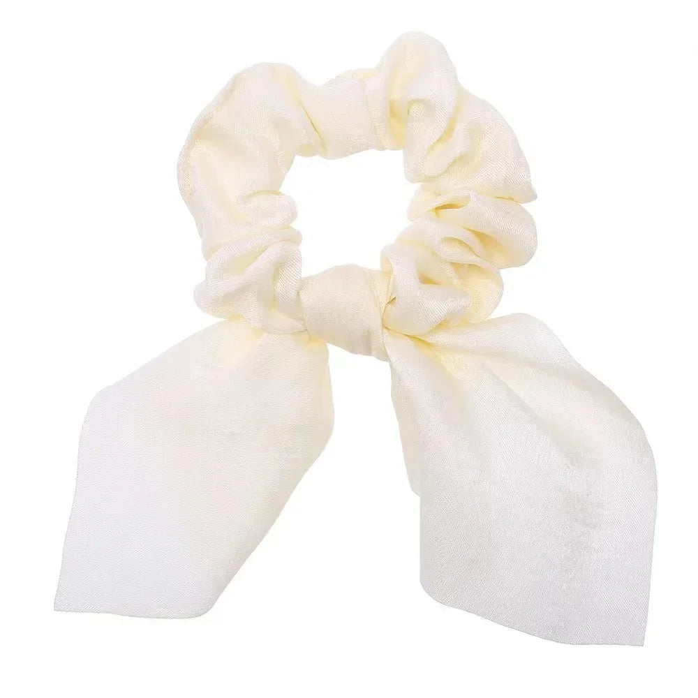 Bow Scrunchies - Piña Colada