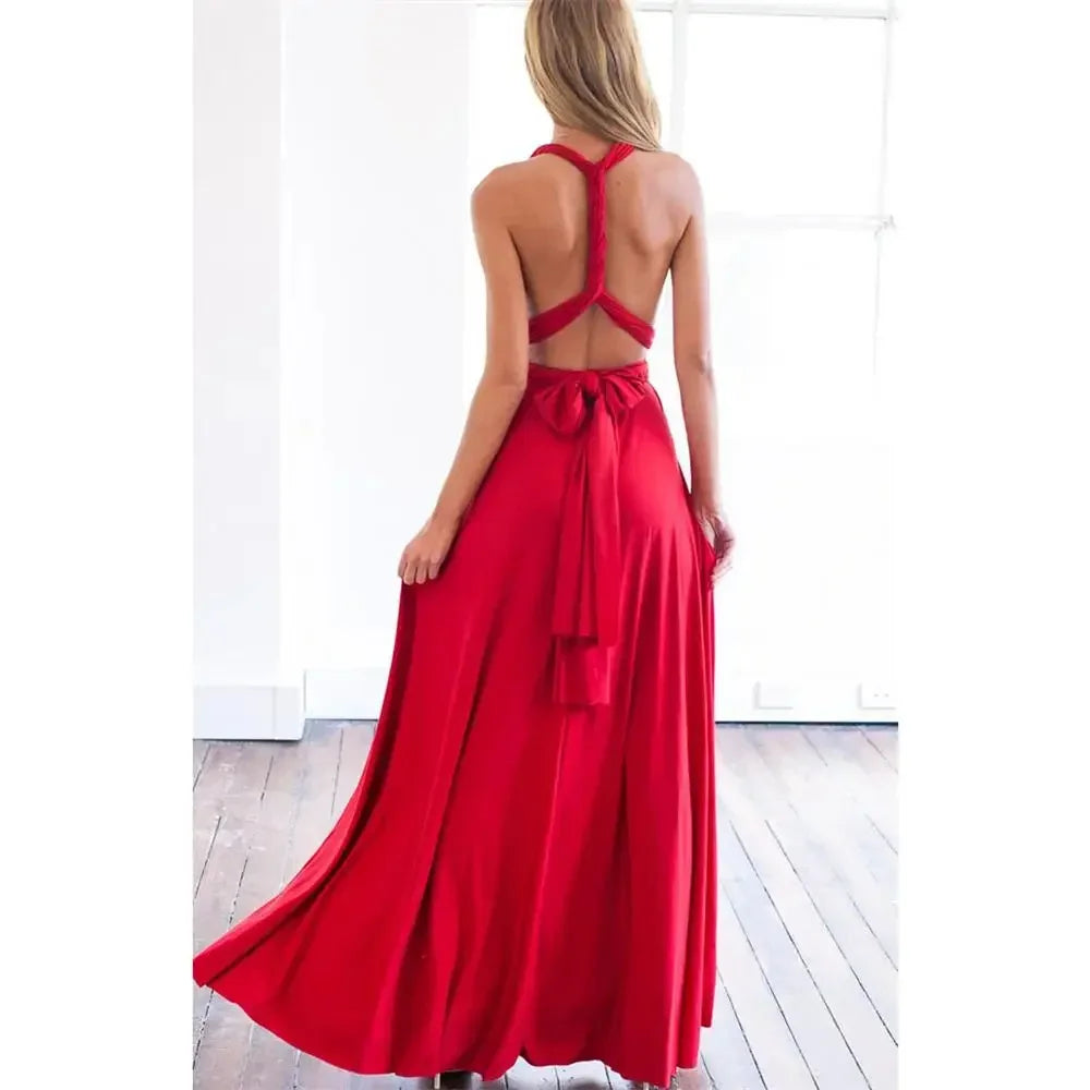 Boho Maxi Dress - Piña Colada